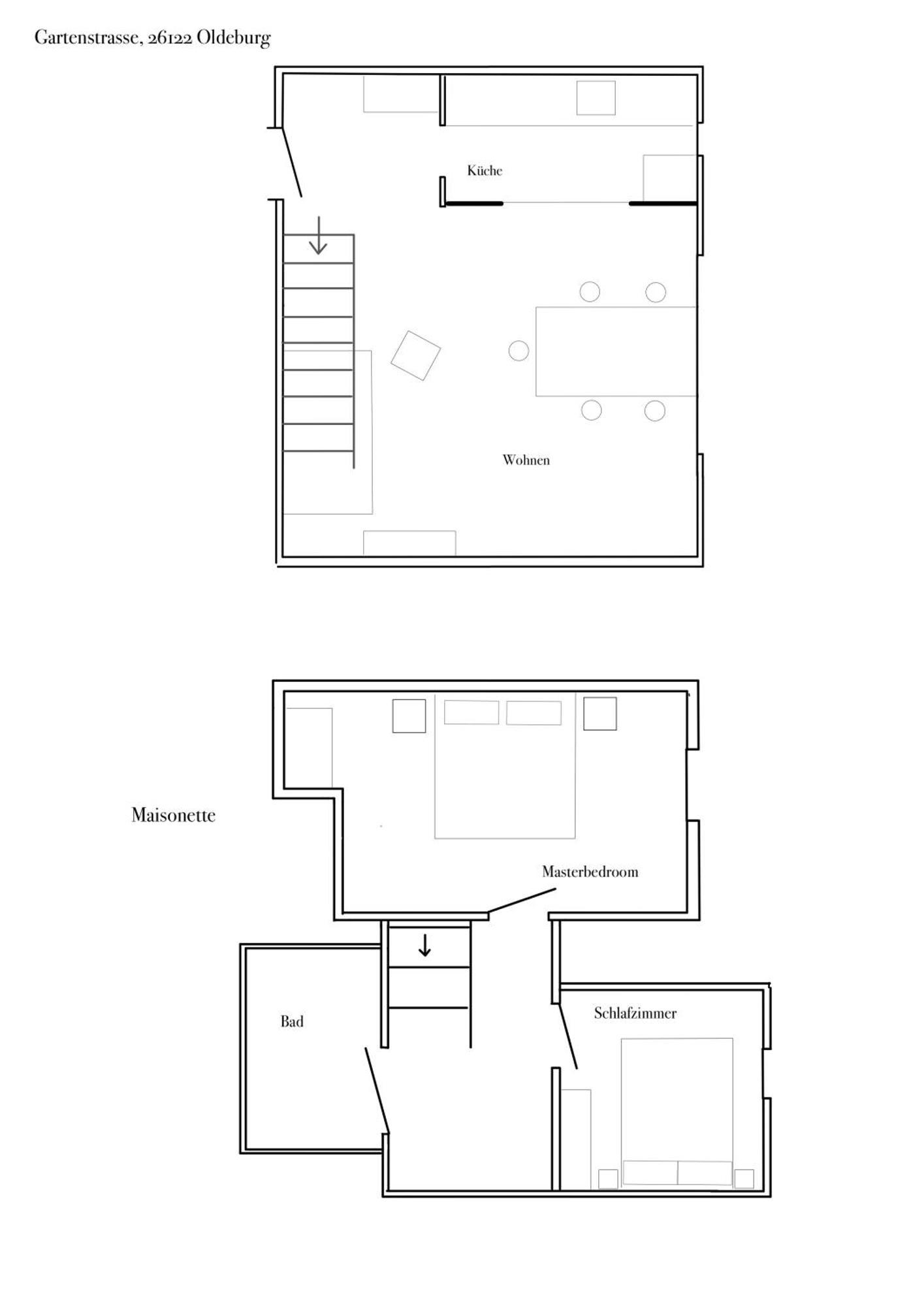 Prinz Leopold - Zentral - Zimmerprinzen Apartment *